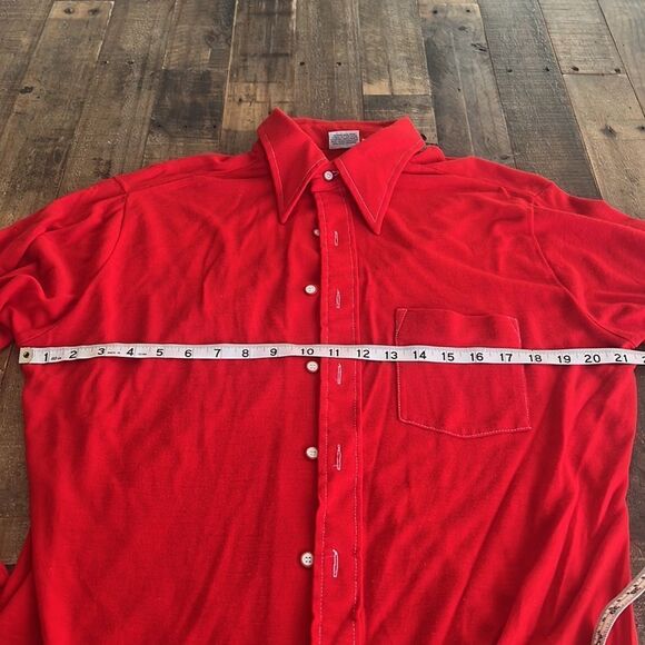 Wrangler Size L (16-16 1/2 neck) Vintage Button Down - Picture 7 of 9